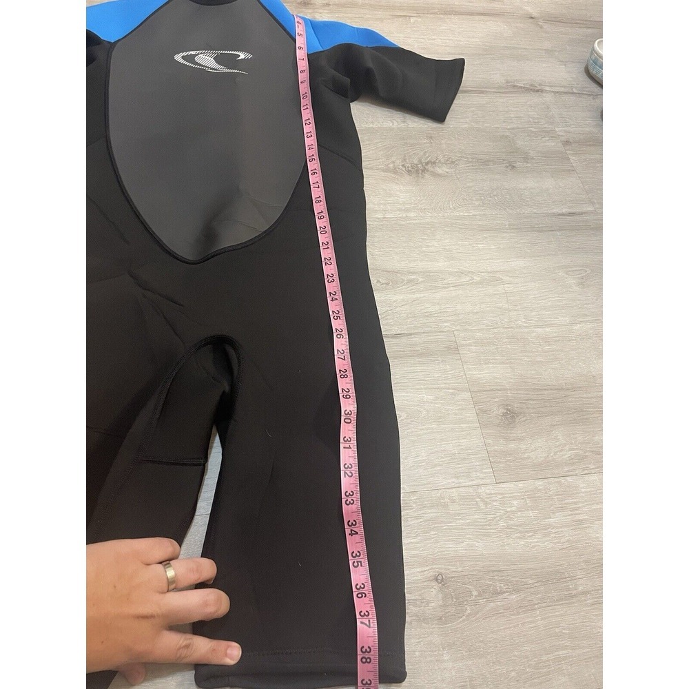 O'Neill Reactor Youth Size L Shorty Super Seal Black Blue Wet Suit, Surfing - Picture 7 of 11